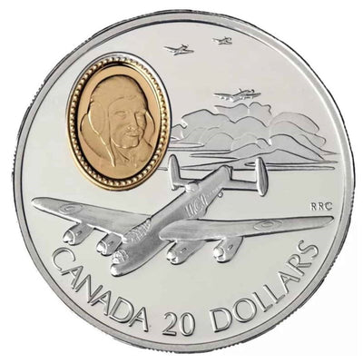 Sterling Silver Coin with Gold Plating - The Lancaster Reverse