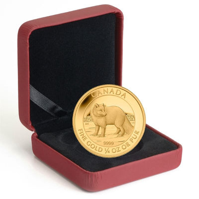 Pure Gold Coin - Arctic Fox Packaging