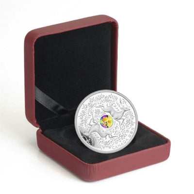 Fine Silver Hologram Coin - Maple of Good Fortune Packaging