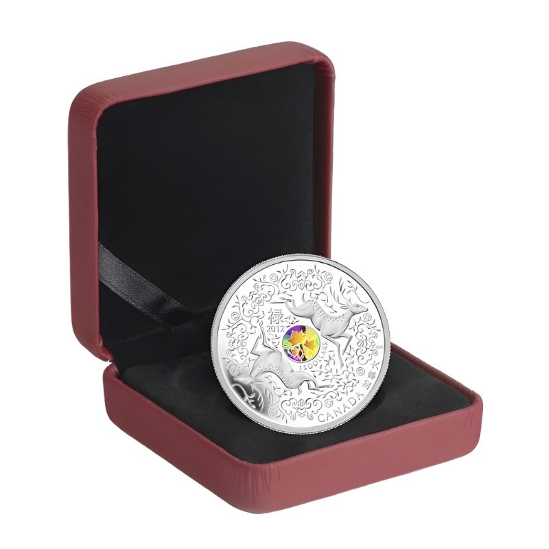 Fine Silver Hologram Coin - Maple of Good Fortune Packaging