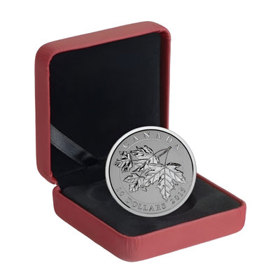 Fine Silver Coin - Canadian Maple Leaf Packaging