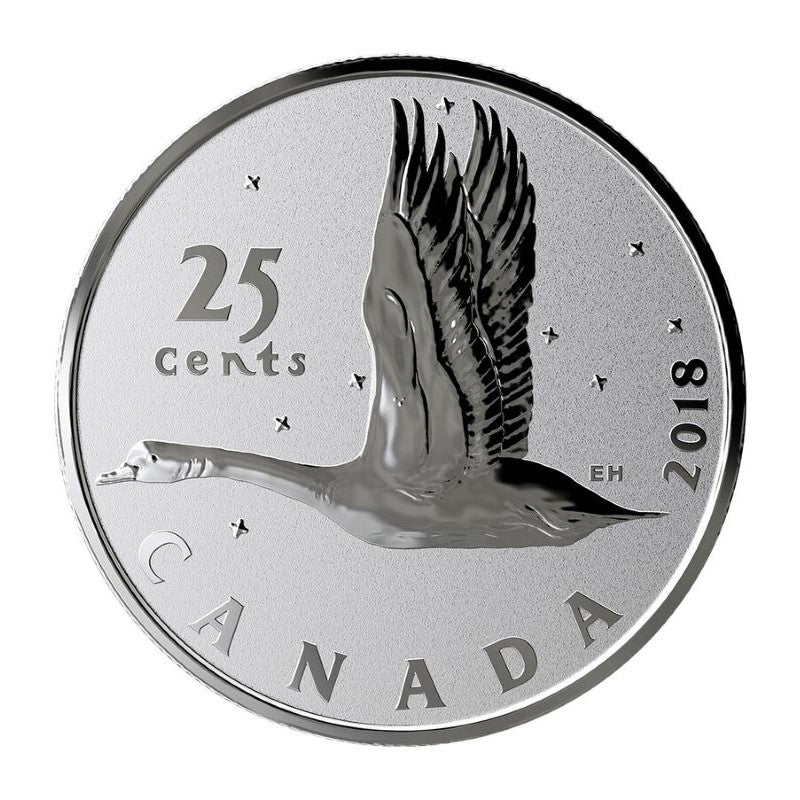 Fine Silver 3 Coin Set - Royal Canadian Mint Lore: The Coins That Never Were: Canada Goose Reverse