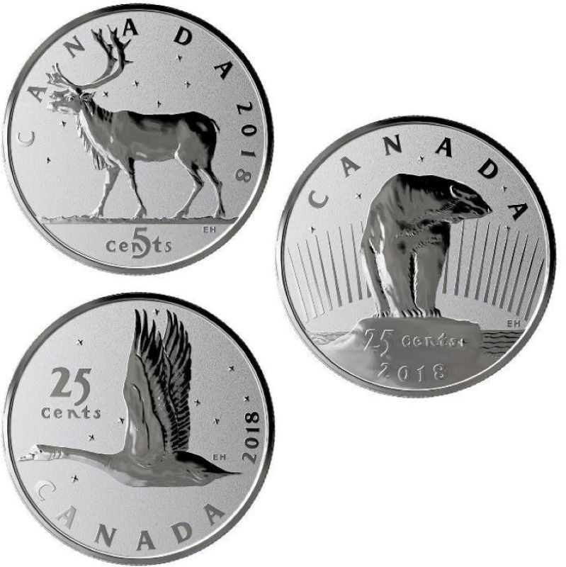 Fine Silver 3 Coin Set - Royal Canadian Mint Lore: The Coins That Never Were