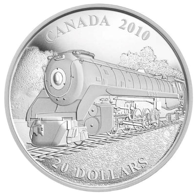 Fine Silver Coin - Great Canadian Locomotives: Selkirk Reverse