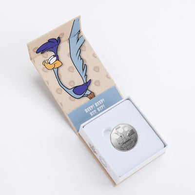 Fine Silver 8 Coin Set - Looney Tunes: Road Runner Packaging
