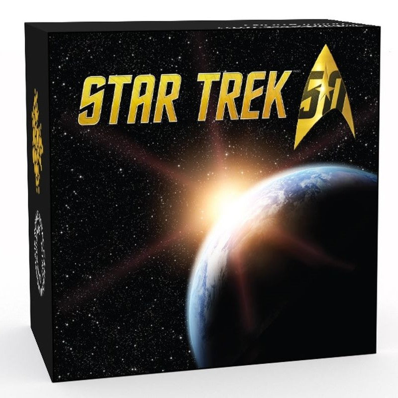 Fine Silver Coin with Colour - Star Trek: Enterprise Packaging