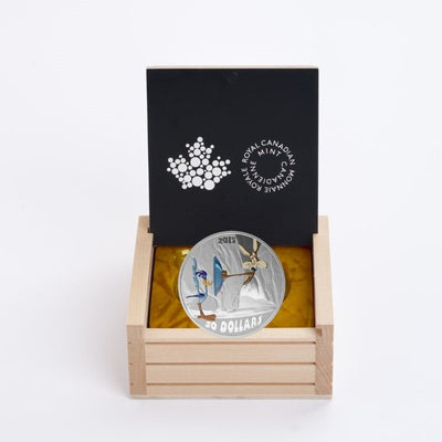 Fine Silver Coin with Colour - Looney Tunes Classic Scenes: Fast and Furry-ous Packaging