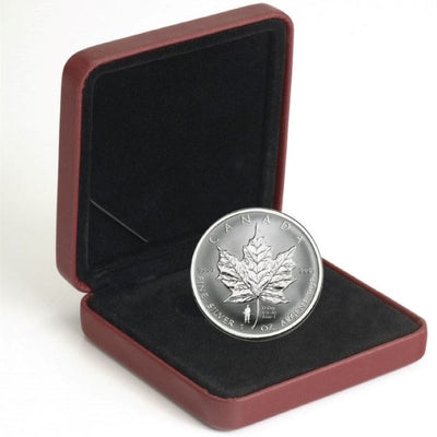 Fine Silver Coin - Silver Maple Leaf with D-Day Privy Mark Packaging
