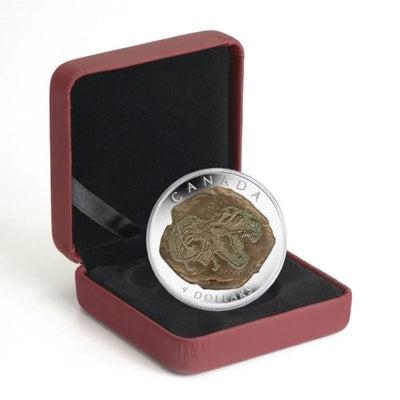 Fine Silver Coin with Colour - Tyrannosaurus Rex Packaging