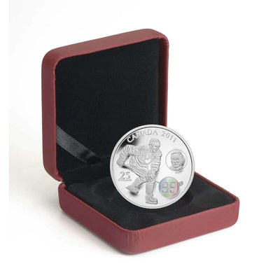 Fine Silver Hologram Coin - Wayne & Walter Gretzky Packaging