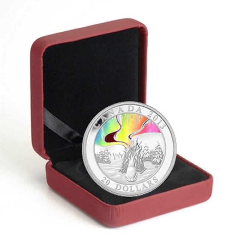 Fine Silver Hologram Coin - A Story of the Northern Lights: The Great Hare Packaging
