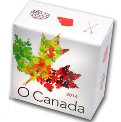 Fine Silver Coin with Colour - O Canada: The Northern Lights Packaging