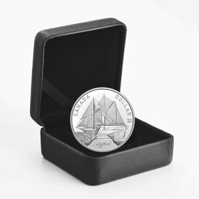 Fine Silver Coin - 100th Anniversary of Bluenose Packaging