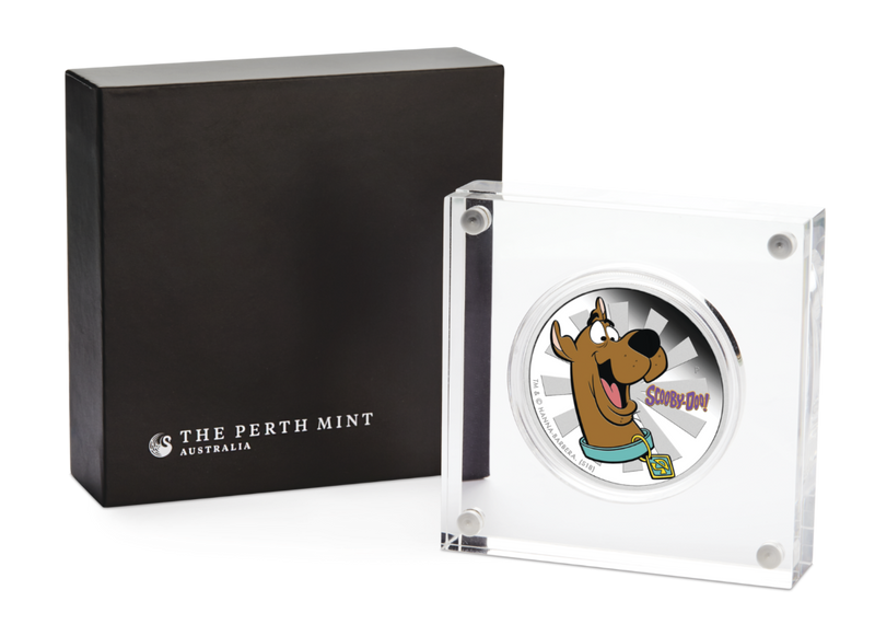 Fine Silver Coin with Colour - Scooby-Doo Packaging