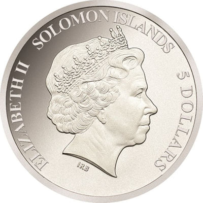 Fine Silver Coin with Colour and Scratch-n-Sniff Effect - Moneta Pizzeria Obverse