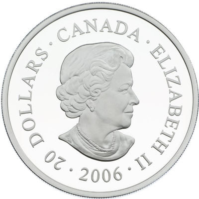 Fine Silver Coin - National Parks Collection: Jasper National Park Obverse