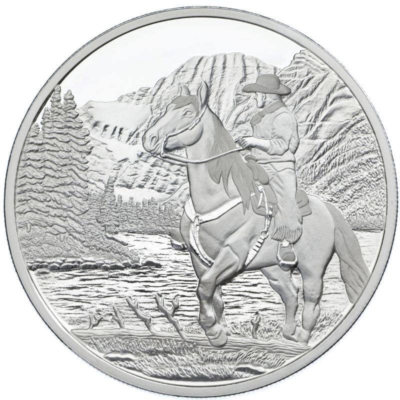Fine Silver Coin - National Parks Collection: Jasper National Park Reverse