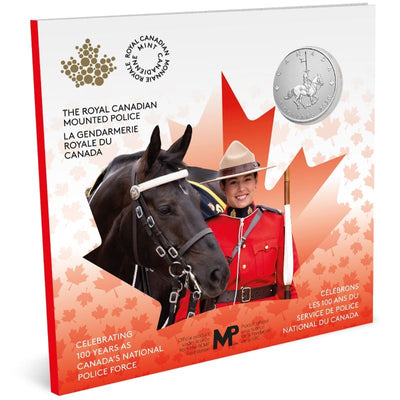 Fine Silver Coin - Moments to Hold: Celebrating 100 Years as Canada's National Police Force Packaging