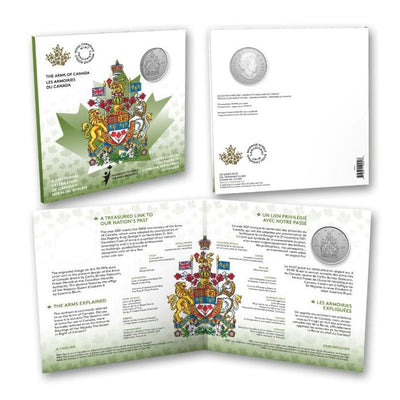 Fine Silver Coin - Moments to Hold: Arms of Canada Packaging