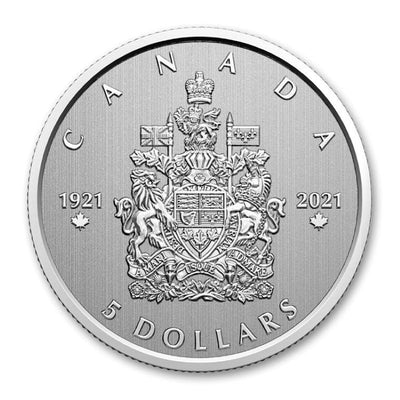 Fine Silver Coin - Moments to Hold: Arms of Canada Reverse