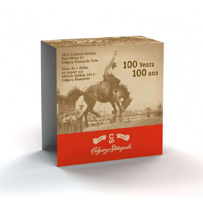 Fine Silver Coin - Calgary Stampede Packaging