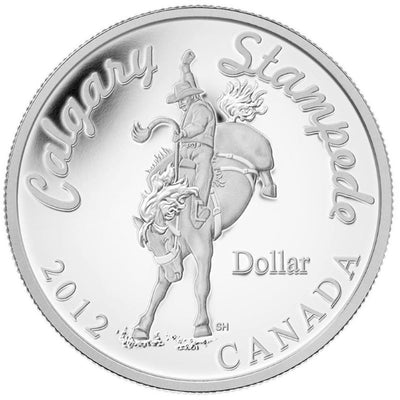 Fine Silver Coin - Calgary Stampede Reverse