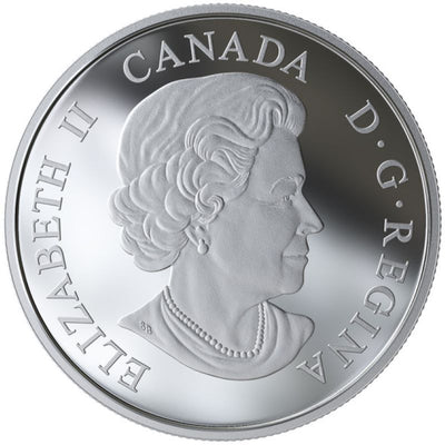 Fine Silver Coin - Canada's Merchant Navy in the Battle of the Atlantic Obverse