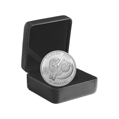 Fine Silver Coin - Lunar Year of the Rabbit Packaging