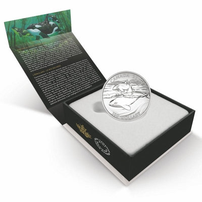 Fine Silver Coin - The Orca: Ruler of the Seas Packaging