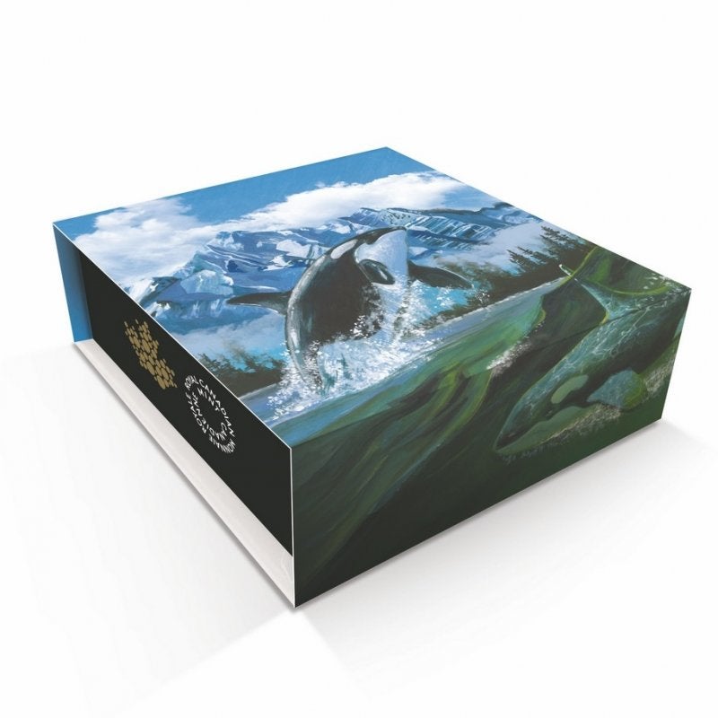 Fine Silver Coin - The Orca: Ruler of the Seas Packaging