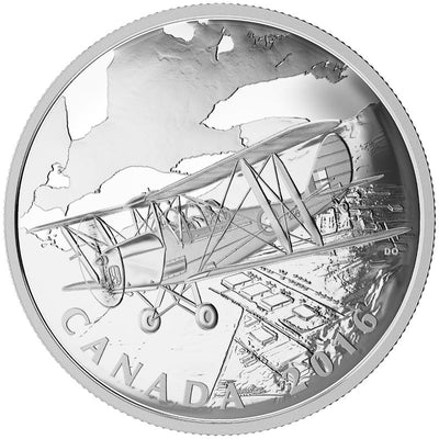 Fine Silver Coin - The Canadian Home Front: British Commonwealth Air Training Plan Reverse