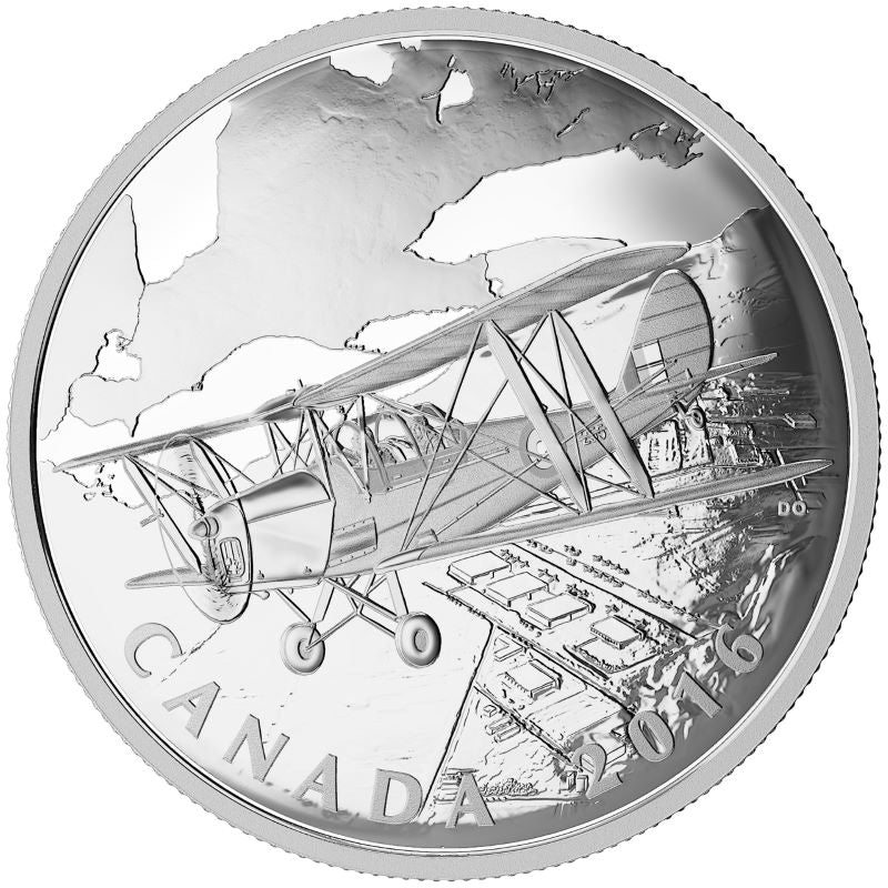 Fine Silver Coin - The Canadian Home Front: British Commonwealth Air Training Plan Reverse