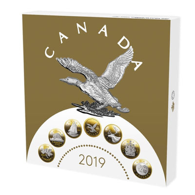 Fine Silver 7 Coin Set with Gold Plating - Big Coin Series Packaging