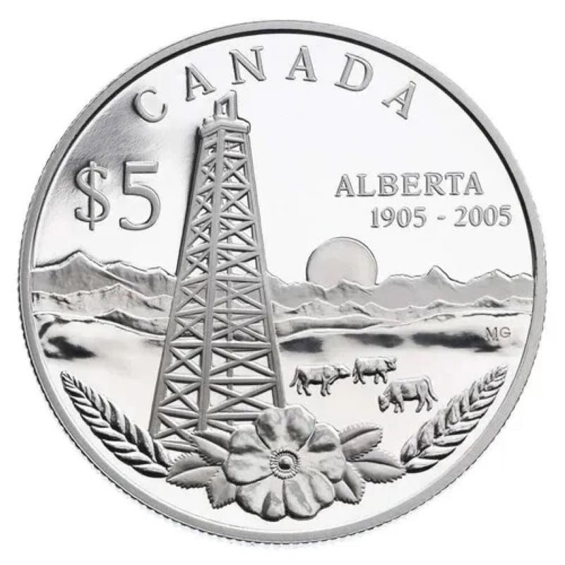Fine Silver Coin - Alberta&