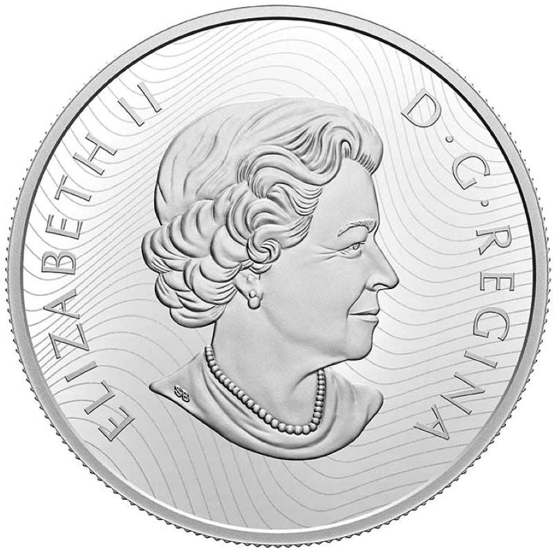 Fine Silver Coin with Colour - Canada&