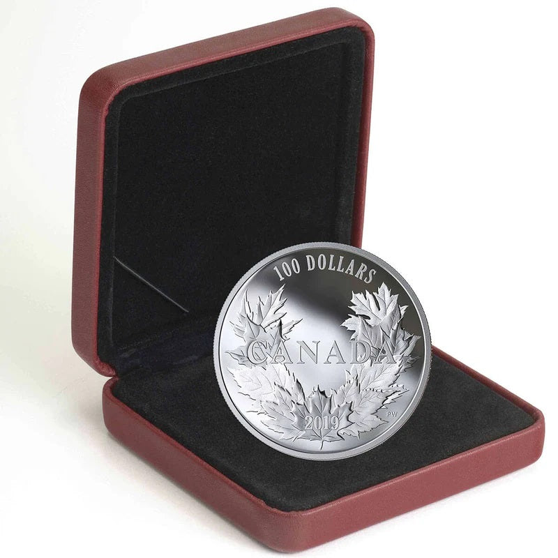 Fine Silver Coin - Canadian Maples Packaging