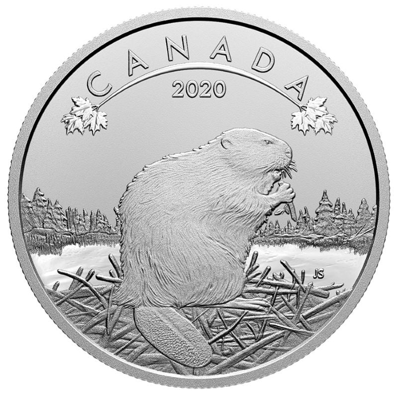 Fine Silver 6 Coin Set - O Canada!: Beaver Reverse