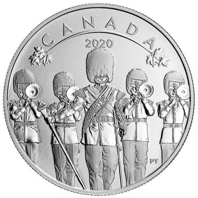 Fine Silver 6 Coin Set - O Canada!: Changing of the Guard Reverse