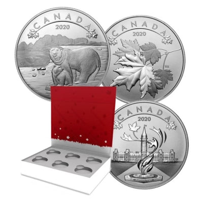 Fine Silver 6 Coin Set - O Canada! Packaging