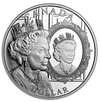 Fine Silver Coin - The Platinum Jubilee of Her Majesty Queen Elizabeth II Reverse