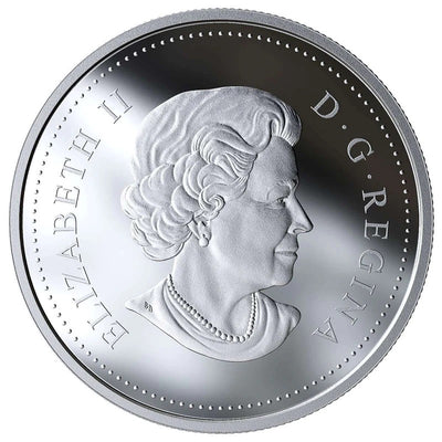 Fine Silver Coin - 75th Anniversary of D-Day Obverse