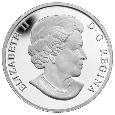 2014 $20 Fine Silver Coin with Colour - Soaring Bald Eagle
