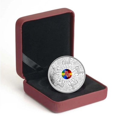 Sterling Silver Hologram Coin - Maple of Strength Packaging