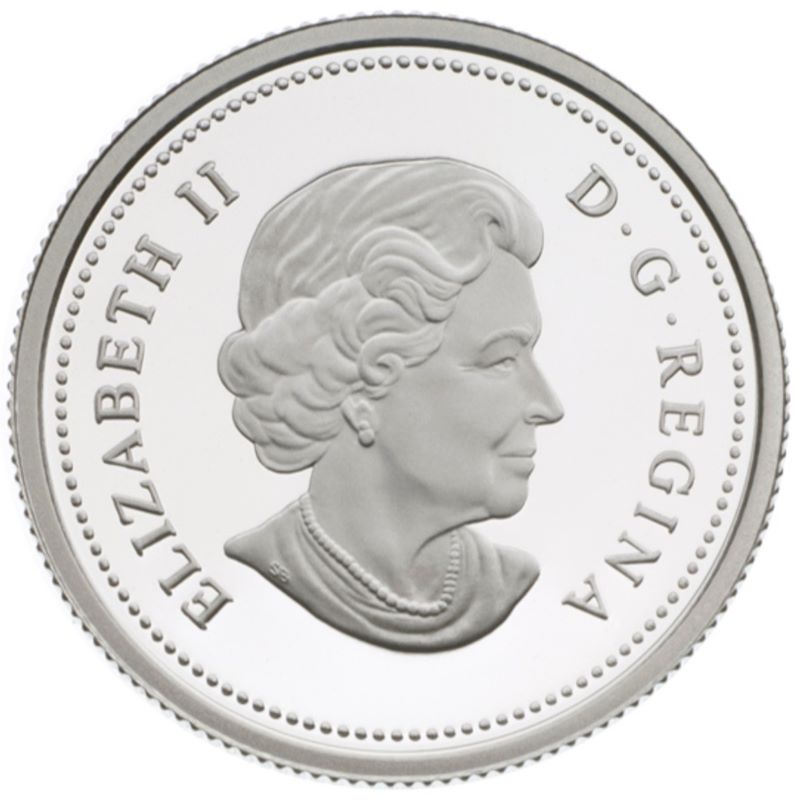 Fine Silver Coin - The Poppy Obverse