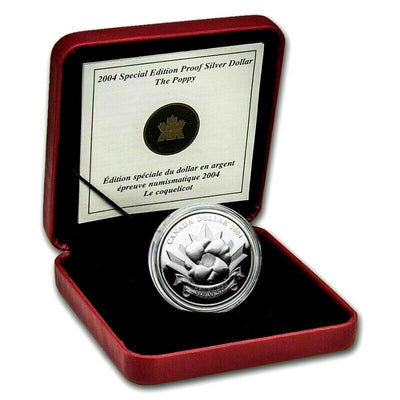 Fine Silver Coin - The Poppy Packaging