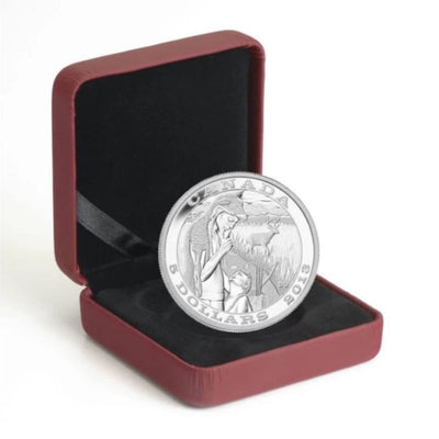 Fine Silver Coin - Tradition of Hunting: Deer Packaging