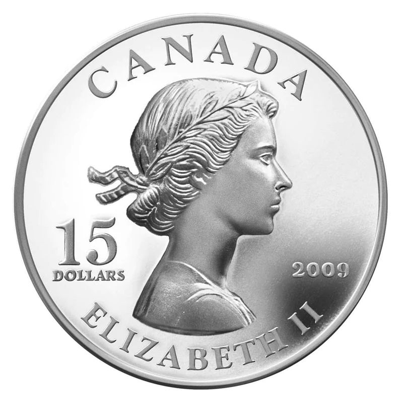 Sterling Silver Ultra High Relief 5 Coin Set - Vignettes of Royalty: Queen Elizabeth II Reverse