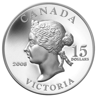Sterling Silver Ultra High Relief 5 Coin Set - Vignettes of Royalty: Queen Victoria Reverse
