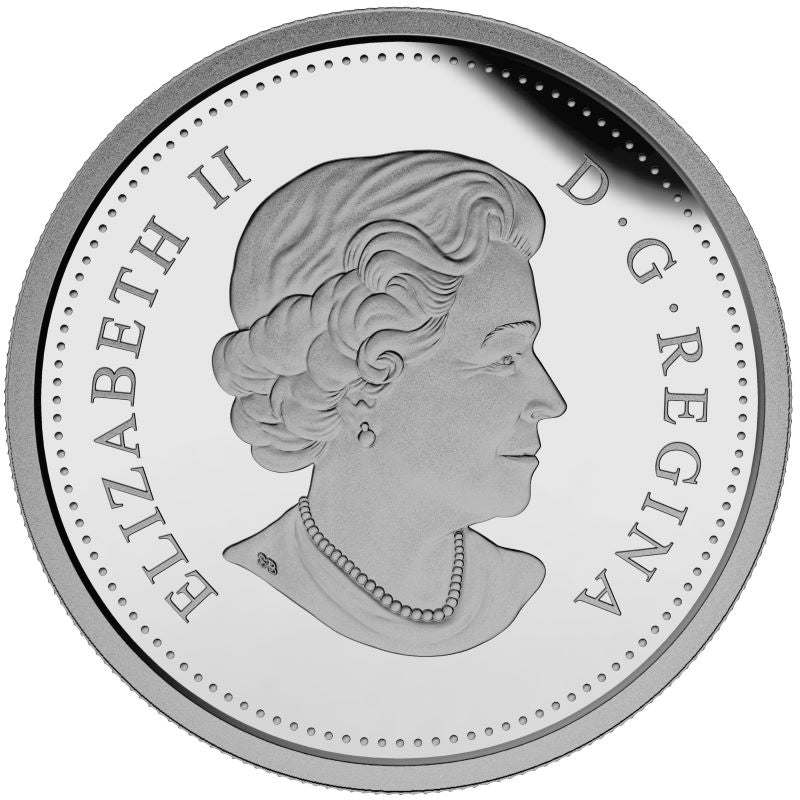 Fine Silver Coin - Canadian Banknote Vignette Obverse