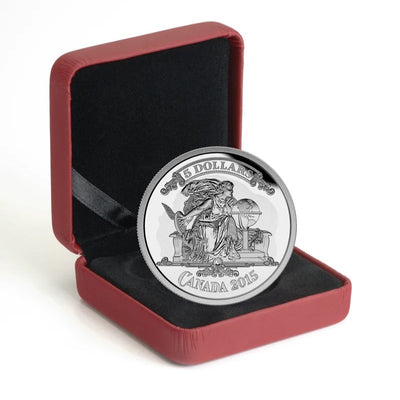 Fine Silver Coin - Canadian Banknote Vignette Packaging